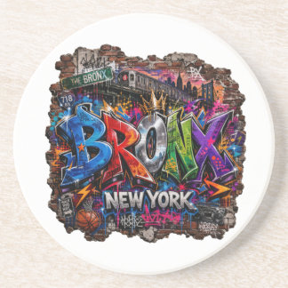 Bronx New York Urban Graffiti Street Art Coaster