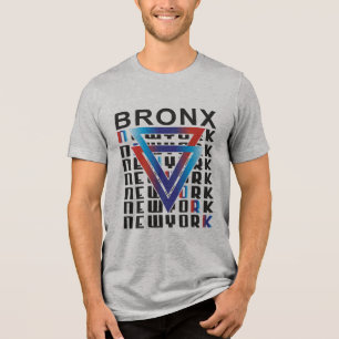 Bronx Pulse: The Energy of NYC Tri-Blend Shirt