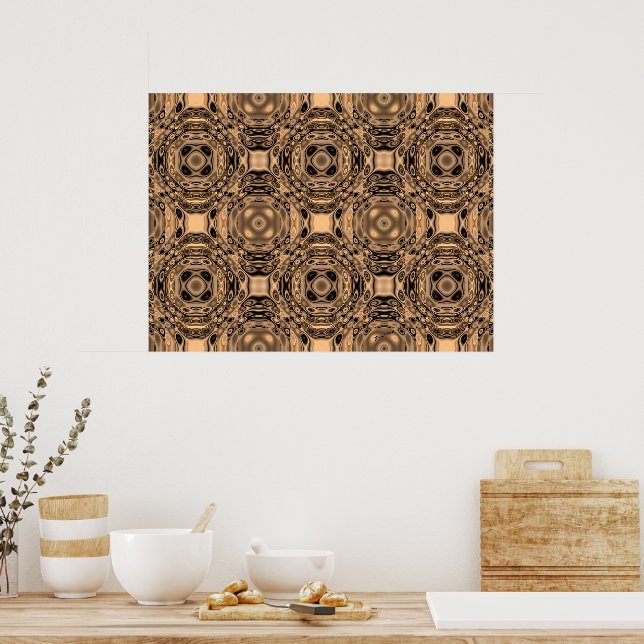 Bronze Age Geometric Print (Kitchen)