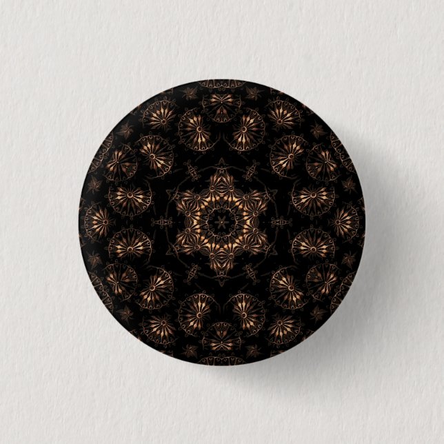Bronze Age Mandala  3 Cm Round Badge (Front)