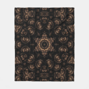 Bronze Age Mandala Fleece Blanket