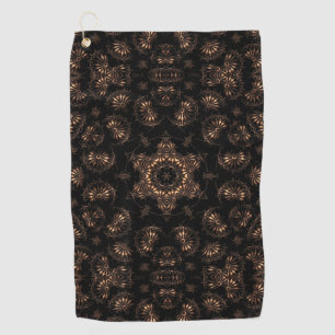 Bronze Age Mandala Golf Towel