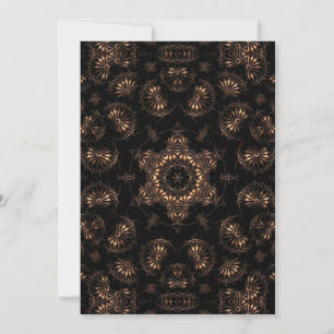 Bronze Age Mandala Holiday Card