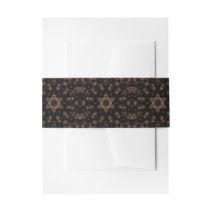 Bronze Age Mandala Invitation Belly Band