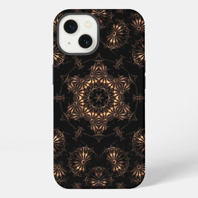 Bronze Age Mandala  iPhone Case (Back)