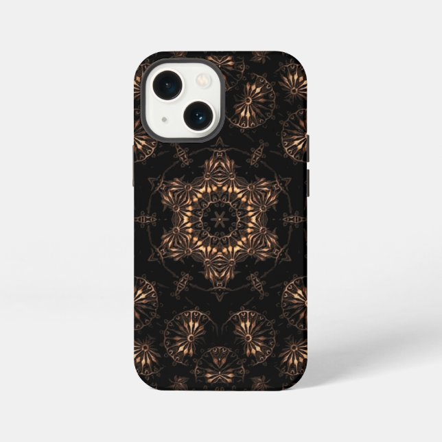 Bronze Age Mandala  iPhone Case (Back)