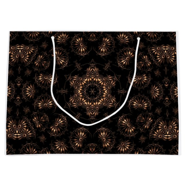 Bronze Age Mandala  Large Gift Bag (Front)
