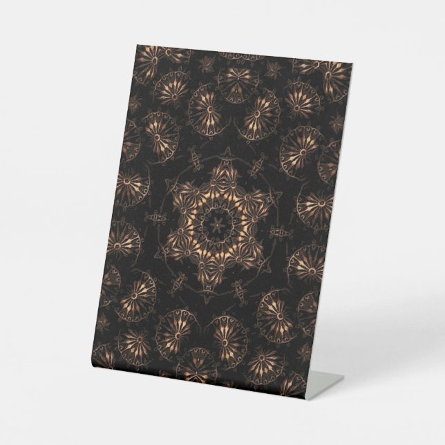 Bronze Age Mandala  Pedestal Sign (Front)