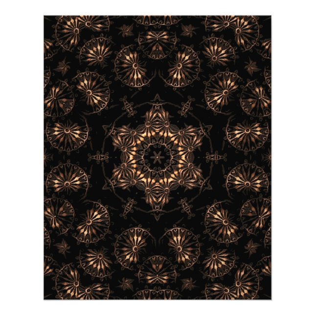 Bronze Age Mandala  Photo Print (Front)