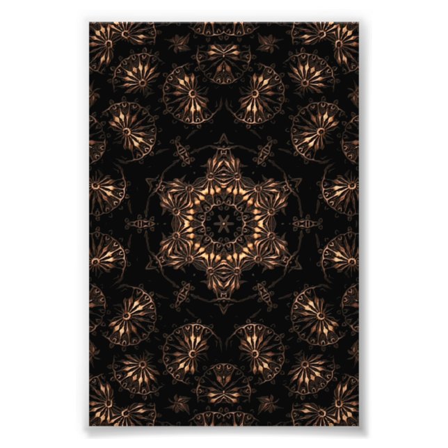 Bronze Age Mandala  Photo Print (Front)