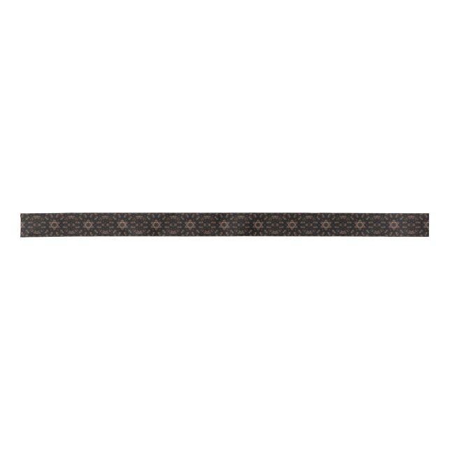 Bronze Age Mandala  Satin Ribbon (Front)