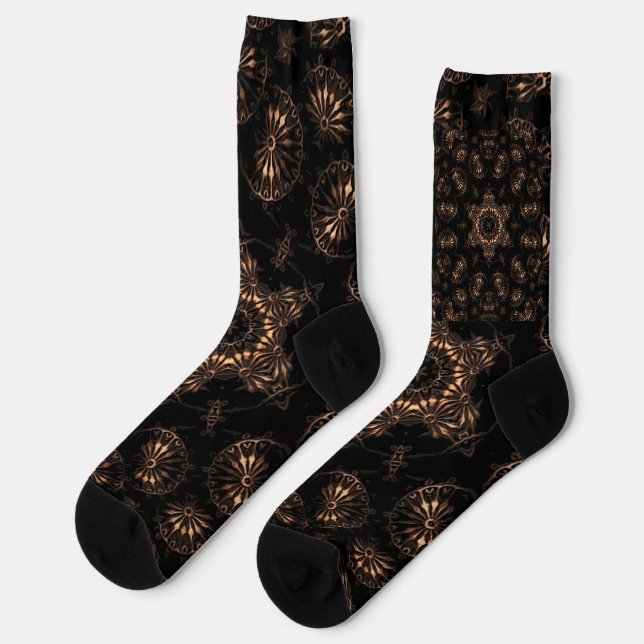 Bronze Age Mandala  Socks (Left)