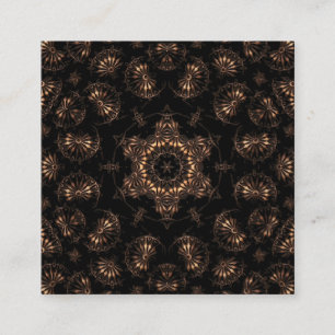 Bronze Age Mandala Square Business Card