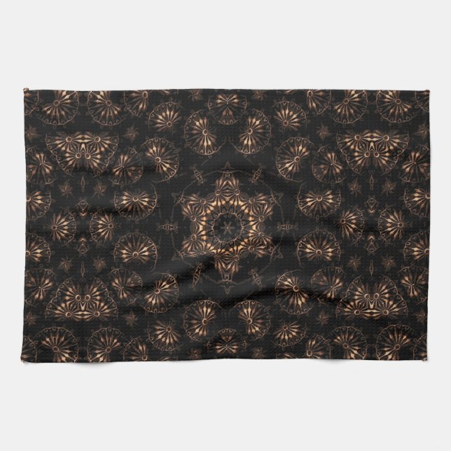 Bronze Age Mandala  Tea Towel (Horizontal)