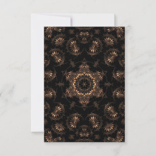 Bronze Age Mandala Thank You Card
