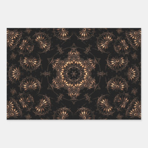 Bronze Age Mandala  Wrapping Paper Sheet