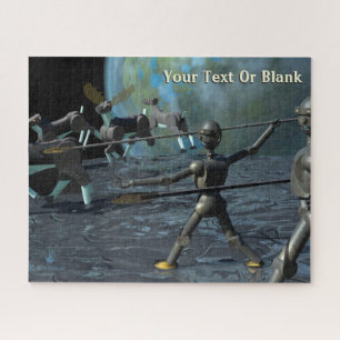 Bronze Age Robots Jigsaw Puzzle