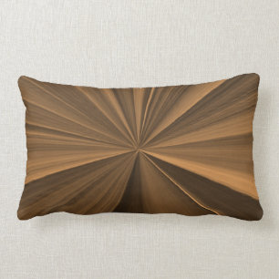Bronze and Gold Pinch Knot Pillow