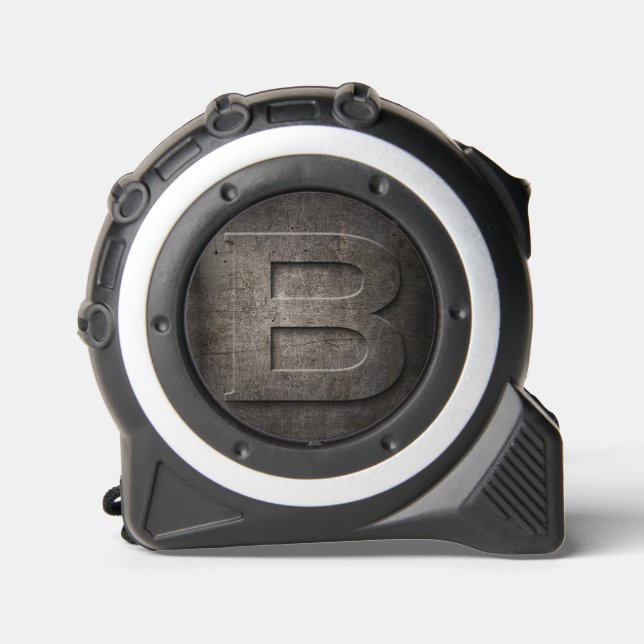 Bronze Black Metal B Monogram TM Tape Measure 1 (Front)
