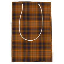 Bronze Brown Checkered Elegant