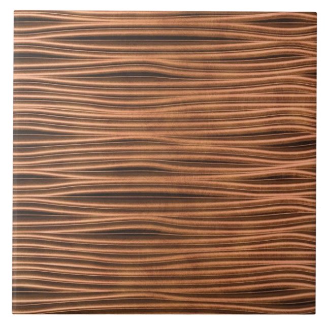 Bronze Ceramic Back Splash Tile (Front)