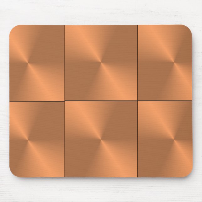 Bronze Conical Squares Mousemat (Front)
