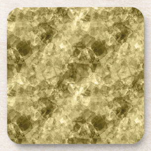 Bronze Crumpled Texture Coaster