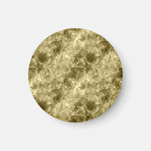 Bronze Crumpled Texture Magnet (Front)