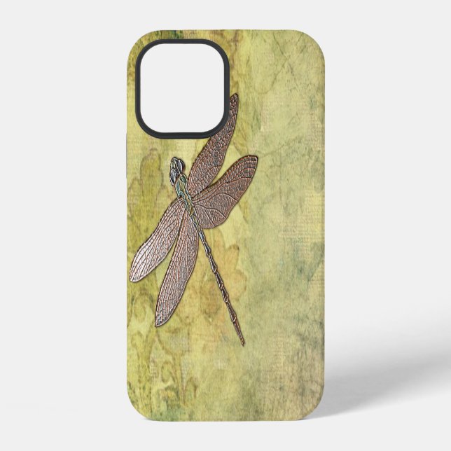 Bronze Dragonfly iPhone Case (Back)
