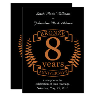 8th Wedding  Anniversary  Gifts T Shirts Art Posters 