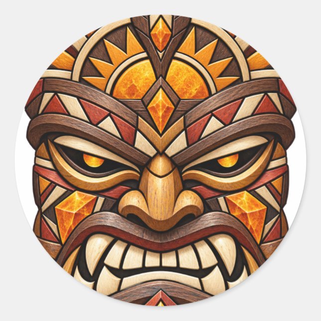 Bronze Ember Mask Sticker (Front)
