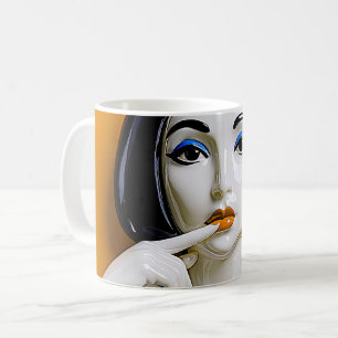 Bronze Gaze Muse Coffee Mug