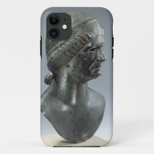 Bronze head of a woman, sometimes identified as Ma iPhone 11 Case