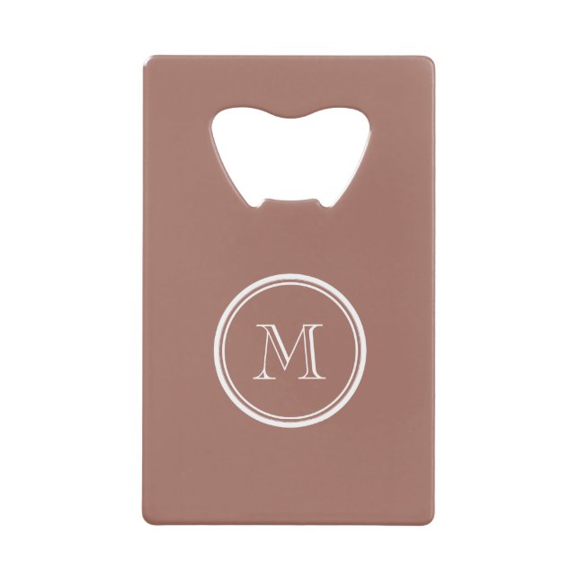 Bronze High End Coloured Monogram (Front)