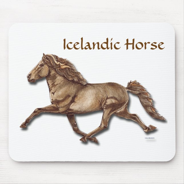 Bronze Icelandic Mouse Pad (Front)