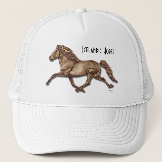 Bronze Icelandic Trucker Hat (Front)