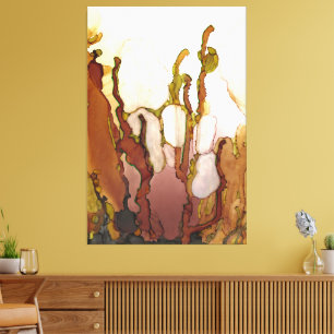 Bronze Imagination Canvas Print