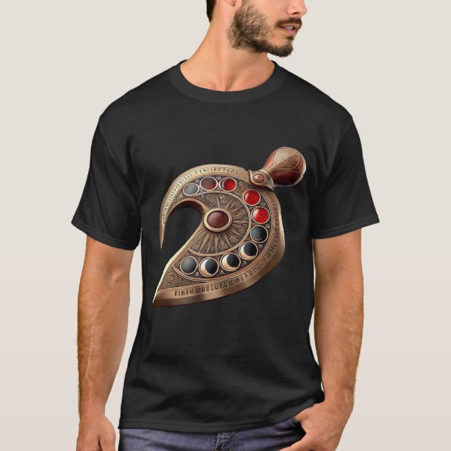 Bronze Lunar Dagger Kopis  T-Shirt (Front)
