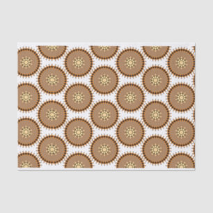 bronze mandala tissue paper