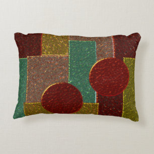 bronze metal texture decorative cushion