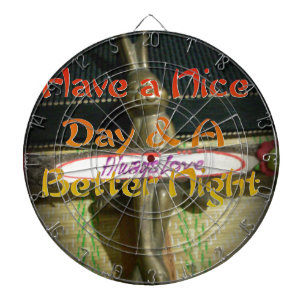 Bronze Rabbit Sculpture with Inspirational Quotes  Dartboard