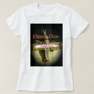 Bronze Rabbit Sculpture with Inspirational Quotes T-Shirt