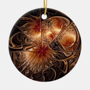 Bronze Round Ornament