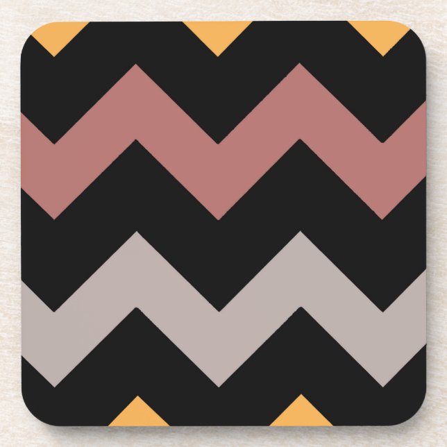 Bronze Silvered Gold Coaster (Front)