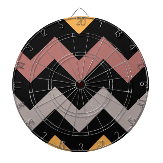 Bronze Silvered Gold Dartboard (Front)
