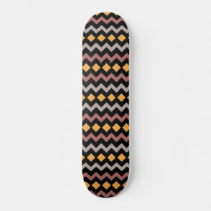 Bronze Silvered Gold Skateboard