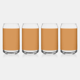 Bronze  (solid colour)  can glass
