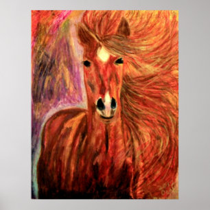 BRONZE STAR HORSE BY DEBBIE DAVIDSOHN POSTERS GIFT