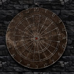 Bronze Velvet Damask | Golden Brown Floral Grunge Dartboard<br><div class="desc">90s Grunge, All Grown Up! Rich and sophisticated velvety baroque in a deep moody dusky hued jewel tone for a luxurious, dramatic, or edgy palette. This 90s inspired vintage grunge texture features a gorgeous unisex (yet feminine) abstract gradient that adds perfect pop of colour. For customisations or other colours, please...</div>