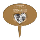 Bronze wedding anniversary heart 8 years photo
